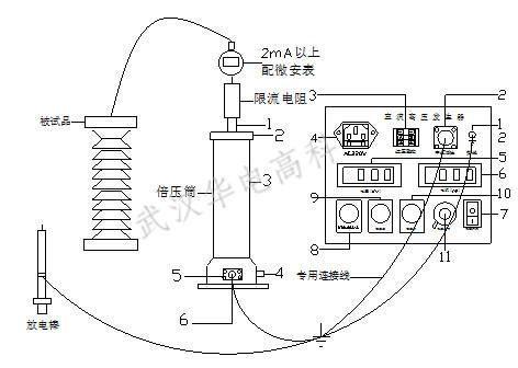 验回路连接图武汉华电高科主要经营电气设备,电子产品,仪器仪表制造
